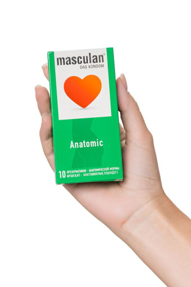 Презервативы анатомической формы Masculan Anatomic - 10 шт. Презервативы анатомической формы Masculan Anatomic - 10 шт.