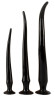Набор из 3 длинных анальных пробок Super Long Flexible Butt Plug Set Набор из 3 длинных анальных пробок Super Long Flexible Butt Plug Set
