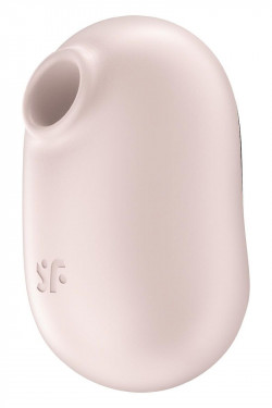 Бежевый вакуумный вибростимулятор клитора Satisfyer Pro To Go 2 Бежевый вакуумный вибростимулятор клитора Satisfyer Pro To Go 2