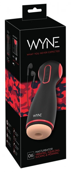 Мастурбатор WYNE Masturbator 06 с двумя моторами Мастурбатор WYNE Masturbator 06 с двумя моторами