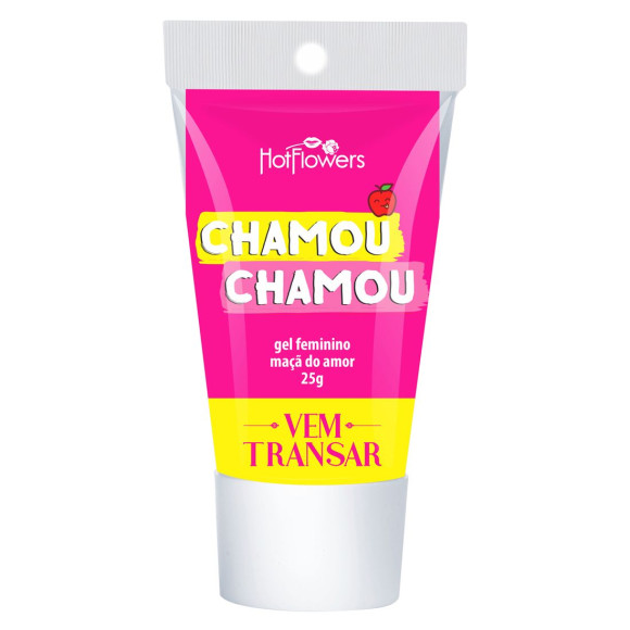 Клиторальный гель Chamou Chamou с ароматом яблока и согревающим эффектом - 25 гр. Клиторальный гель Chamou Chamou с ароматом яблока и согревающим эффектом - 25 гр.