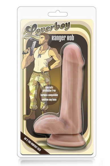 Телесный реалистичный фаллоимитатор RANGER ROB - 15,2 см. Телесный реалистичный фаллоимитатор RANGER ROB - 15,2 см.