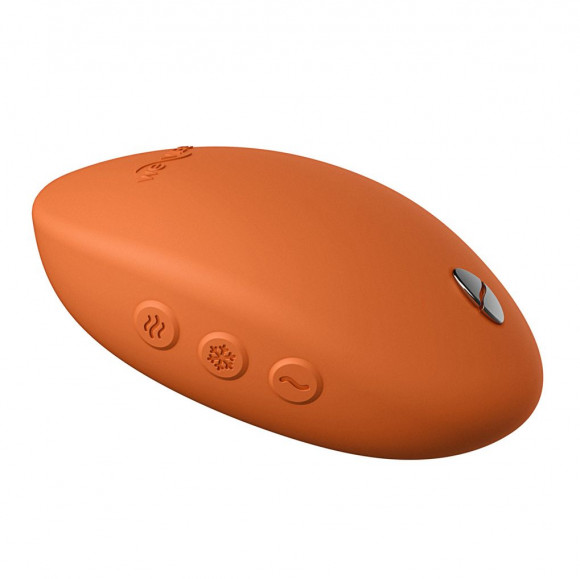 Оранжевый вибратор We-Vibe Temp для температурных игр Оранжевый вибратор We-Vibe Temp для температурных игр