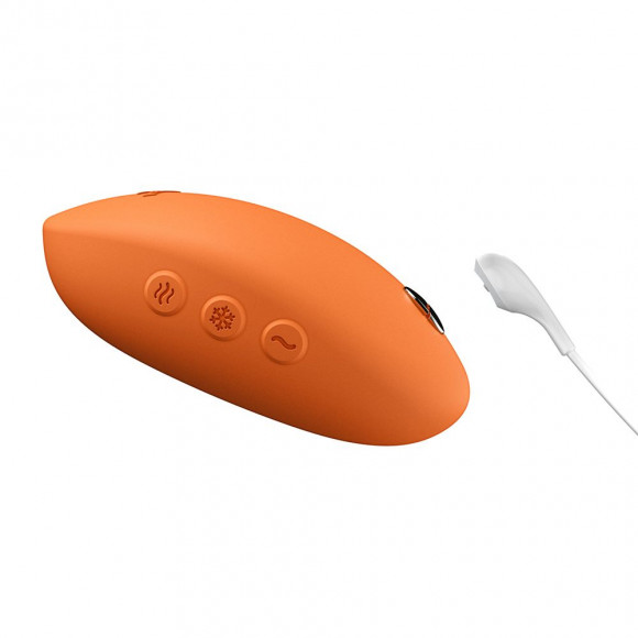 Оранжевый вибратор We-Vibe Temp для температурных игр Оранжевый вибратор We-Vibe Temp для температурных игр
