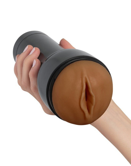 Коричневый мастурбатор-вагина Feel Stroker Коричневый мастурбатор-вагина Feel Stroker