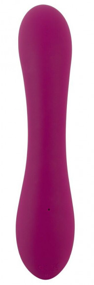 Лиловый вибратор с функцией расширения Inflatable Vibrator - 21,1 см.