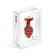 Красный анальный плаг с винтовым рельефом ANNI Ano red plated T2 - 7,5 см. Красный анальный плаг с винтовым рельефом ANNI Ano red plated T2 - 7,5 см.