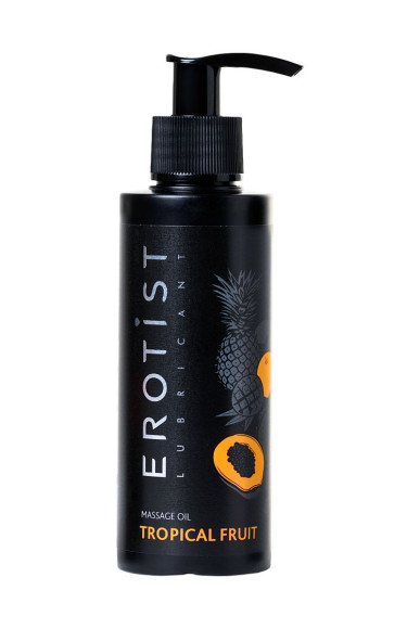 Массажное масло Erotist TROPICAL FRUIT с ароматом тропических фруктов - 150 мл. Массажное масло Erotist TROPICAL FRUIT с ароматом тропических фруктов - 150 мл.