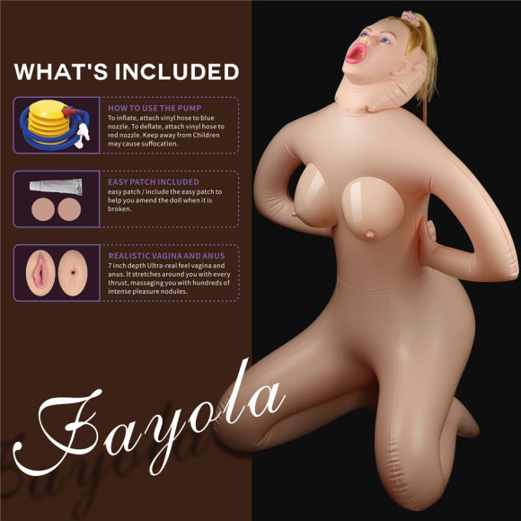 Надувная секс-кукла Fayola Надувная секс-кукла Fayola