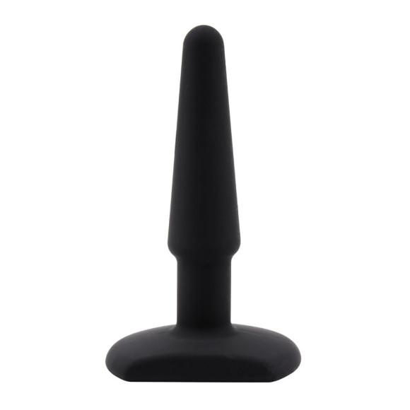 Черная анальная втулка Silicone Butt Plug 4 - 11 см. Черная анальная втулка Silicone Butt Plug 4 - 11 см.