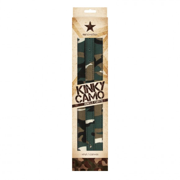 Камуфлированные манжеты на ноги Kinky Camo Камуфлированные манжеты на ноги Kinky Camo