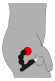 Стимулятор простаты с вибрацией Rebel Bead-shaped Prostate Stimulator Стимулятор простаты с вибрацией Rebel Bead-shaped Prostate Stimulator
