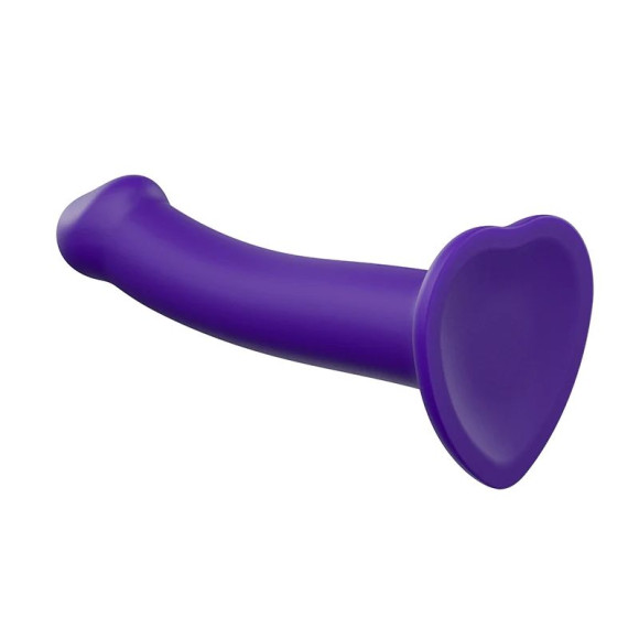 Фиолетовый фаллоимитатор-насадка Strap-On-Me Dildo Dual Density size S - 17 см. Фиолетовый фаллоимитатор-насадка Strap-On-Me Dildo Dual Density size S - 17 см.