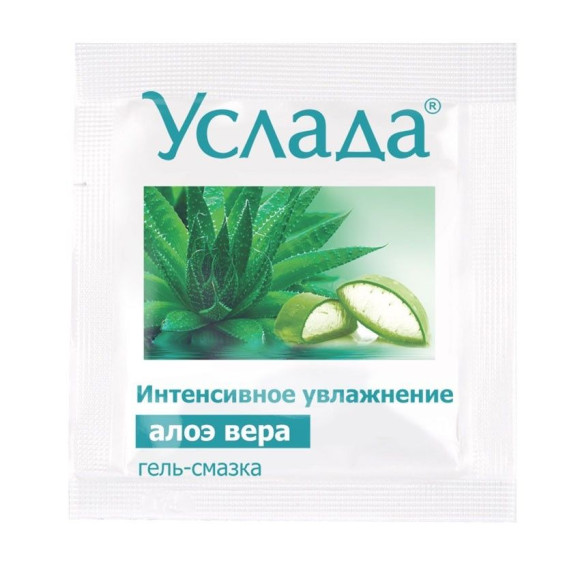 Гель-смазка «Услада с алоэ» - 3 гр. Гель-смазка «Услада с алоэ» - 3 гр.