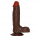 Коричневый фаллоимитатор REALISTIC DILDO REAL RAPTURE с присоской - 21,5 см. Коричневый фаллоимитатор REALISTIC DILDO REAL RAPTURE с присоской - 21,5 см.