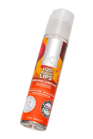 Лубрикант с ароматом персика JO Flavored Peachy Lips - 30 мл. Лубрикант с ароматом персика JO Flavored Peachy Lips - 30 мл.
