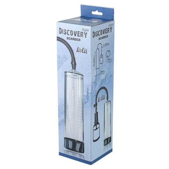 Прозрачная вакуумная помпа Discovery Light Boarder Прозрачная вакуумная помпа Discovery Light Boarder