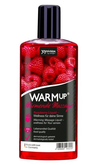 Массажное масло с ароматом малины WARMup Raspberry - 150 мл. Массажное масло с ароматом малины WARMup Raspberry - 150 мл.
