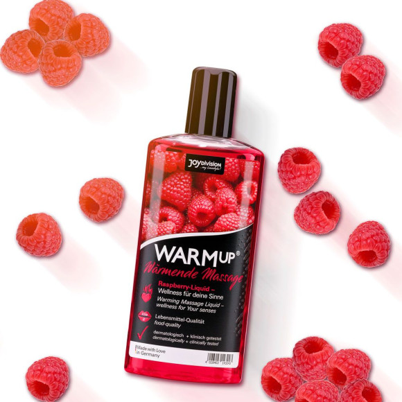 Массажное масло с ароматом малины WARMup Raspberry - 150 мл. Массажное масло с ароматом малины WARMup Raspberry - 150 мл.