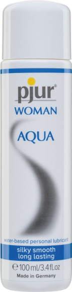 Лубрикант на водной основе pjur WOMAN Aqua - 100 мл. Лубрикант на водной основе pjur WOMAN Aqua - 100 мл.