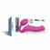 Ярко-розовый безремневой страпон Strap-on-me Vibrating Bendable Strap-On size L Ярко-розовый безремневой страпон Strap-on-me Vibrating Bendable Strap-On size L