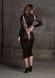 Эффектное длинное платье Carme XI Dress with Turtleneck Эффектное длинное платье Carme XI Dress with Turtleneck