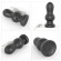 Черная анальная вибровтулка 7  King Sized Vibrating Anal Rammer - 18 см.