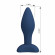 Синяя анальная пробка Bulb Plug - 10,5 см. Синяя анальная пробка Bulb Plug - 10,5 см.