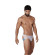 Белые мужские трусы-джоки Hunch Jockstrap Белые мужские трусы-джоки Hunch Jockstrap