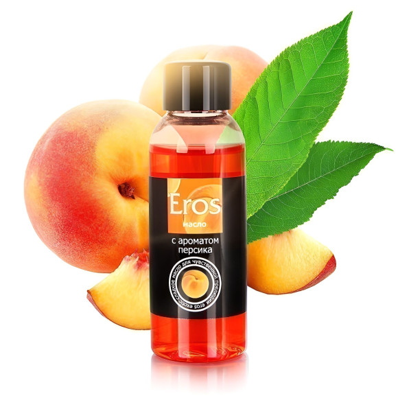 Массажное масло Eros exotic с ароматом персика - 50 мл. Массажное масло Eros exotic с ароматом персика - 50 мл.