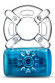 Синее эрекционное виброкольцо One Night Stand Vibrating C-Ring Синее эрекционное виброкольцо One Night Stand Vibrating C-Ring