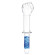 Стеклянный стимулятор в форме сжатой в кулак руки 11’’ Glass Fist Double Ended With Handle Grip - 28 см.