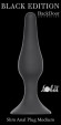 Чёрная анальная пробка Slim Anal Plug Medium - 11,5 см. Чёрная анальная пробка Slim Anal Plug Medium - 11,5 см.
