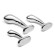 Набор из 3 стальных стимуляторов простаты Stainless Steel P-spot Training Set Набор из 3 стальных стимуляторов простаты Stainless Steel P-spot Training Set