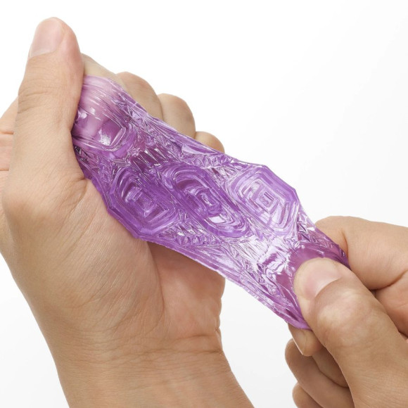 Фиолетовый мастурбатор-стимулятор Tenga Uni Amethyst Фиолетовый мастурбатор-стимулятор Tenga Uni Amethyst