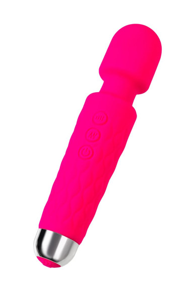 Розовый жезловый вибратор Peony - 20,5 см. Розовый жезловый вибратор Peony - 20,5 см.