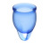 Набор синих менструальных чаш Feel confident Menstrual Cup Набор синих менструальных чаш Feel confident Menstrual Cup