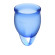 Набор синих менструальных чаш Feel confident Menstrual Cup Набор синих менструальных чаш Feel confident Menstrual Cup