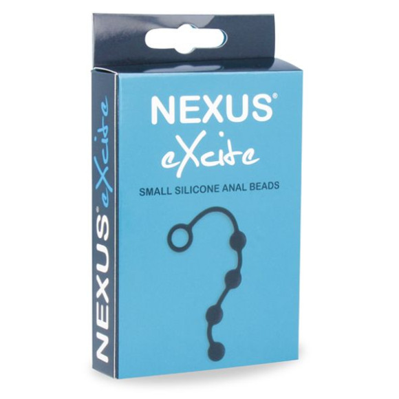 Черная анальная цепочка NEXUS Excite S - 24 см. Черная анальная цепочка NEXUS Excite S - 24 см.