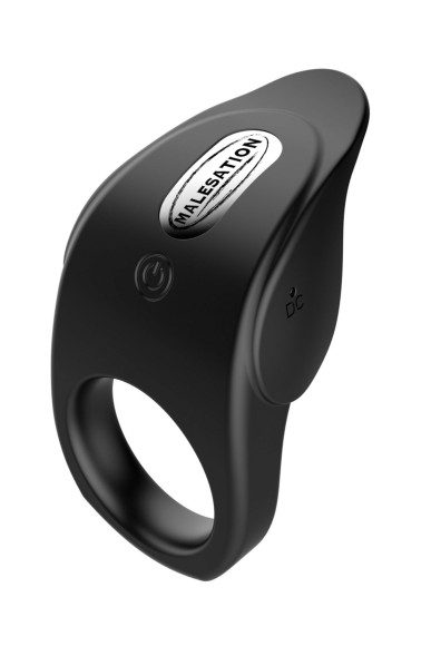 Черное эрекционное виброкольцо Vibro Lust Ring Черное эрекционное виброкольцо Vibro Lust Ring