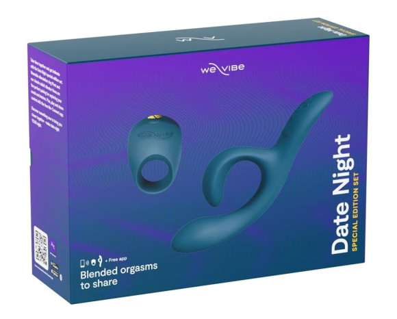 Подарочный набор для двоих We-Vibe Date Night Set Подарочный набор для двоих We-Vibe Date Night Set