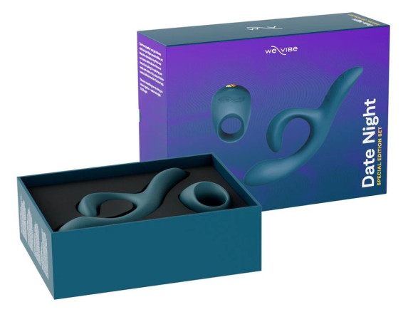 Подарочный набор для двоих We-Vibe Date Night Set Подарочный набор для двоих We-Vibe Date Night Set