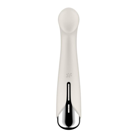 Телесный вибратор для G-стимуляции Spinning G-Spot 1 - 17 см.
