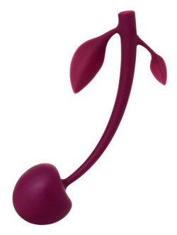 Бордовая вагинальная вишенка WILD CHERRY - 14,5 см. Бордовая вагинальная вишенка WILD CHERRY - 14,5 см.