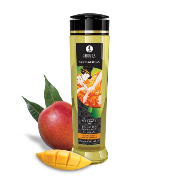 Массажное масло для тела Luscious Mango с ароматом манго - 240 мл. Массажное масло для тела Luscious Mango с ароматом манго - 240 мл.