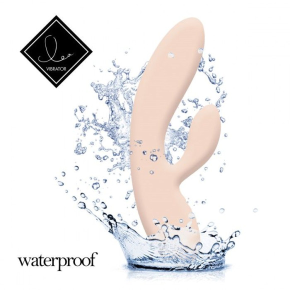 Бежевый вибратор-кролик Lea Rabbit Vibrator - 20,2 см. Бежевый вибратор-кролик Lea Rabbit Vibrator - 20,2 см.