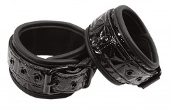 Черные оковы на ноги Sinful Ankle Cuffs Черные оковы на ноги Sinful Ankle Cuffs
