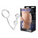 Кольцо на пенис с анальным стимулятором Two Bead Stainless Steel Anal Hook & Cock Ring Кольцо на пенис с анальным стимулятором Two Bead Stainless Steel Anal Hook & Cock Ring