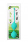 Зеленые вагинальные шарики SEE YOU IN BLOOM DUO BALLS 36MM Зеленые вагинальные шарики SEE YOU IN BLOOM DUO BALLS 36MM