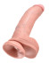 Телесный фаллоимитатор 9 Cock with Balls - 22,9 см. Телесный фаллоимитатор 9 Cock with Balls - 22,9 см.